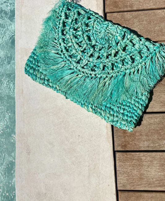 Pochette Amélia Vert d'eau
