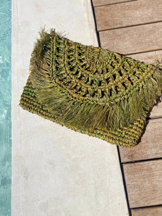 Pochette Amélia Kaki